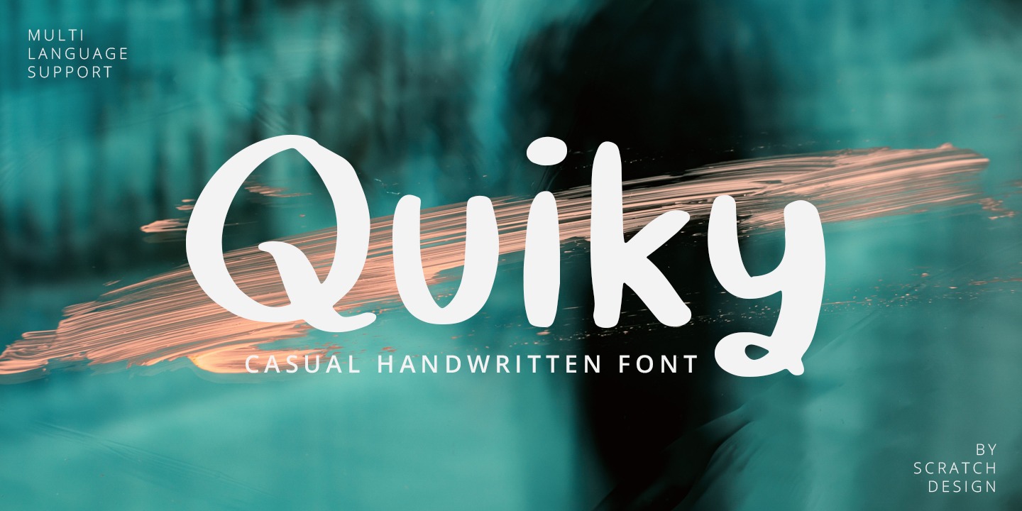 Quiky Font preview